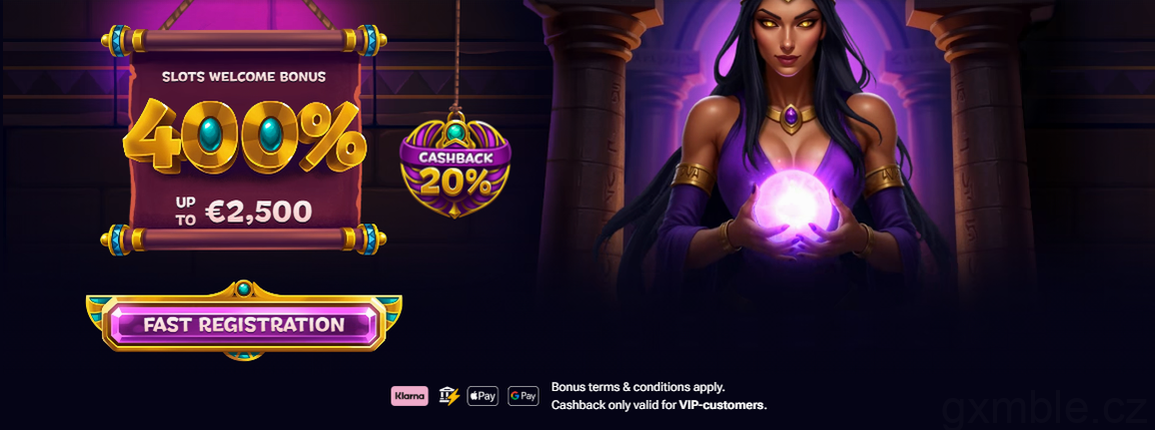 Gxmble Casino uvítací bonus